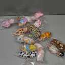 Retrowavy 16 Pcs 4 Inch Mini Reborn Baby Dolls Lifelike Realistic Tiny Baby Doll with Animal Clothes Cute Infant Figurine Gifts Set for Teens Girls Boys Toddlers Kids 3+ Birthday Gifts Big Fillers