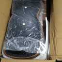 NOKINS Golf Cart Premium Seat Cushion Kit,Seat Back & Seat Bottom Cushion Assembly (Coffee Brown, Fits EZGO TXT/RXV)