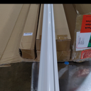 ChrisDowa Cordless Zebra Blinds for Windows, Dual Layer Free-Stop Light Filtering Window Roller Shades, Pull Down Privacy Zebra Shades for Home, Office, Bedroom, Door (70" W x 72" H, White)