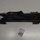 Under Desk Slide Out PC Mount with Anti-Scratch Sponge, Adjustable CPU Holder Bracket for Computer Tower (Black (Slide Access))