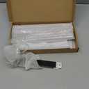 24Inch Brushed Nickel Over The Door Towel Rack, VOTZAAQ Stainless Steel Over Door Towel Holder, Door Towel Hanger with 3 Tier Towel Bars, Over Door Towel Storage for Bathroom