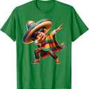 Mexican Boy Dabbing Poncho Cinco de Mayo T-Shirt, Size M