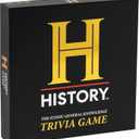 HISTORY Channel Trivia Game - 2000+ General Knowledge Questions - Christmas Stocking Stuffers Gift for Adults, Family in The Pursuit of Trivial Knowledge - Super Trivia for Board & Card Games Night