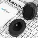Geekria Sport Cooling-Gel Replacement Ear Pads for Sony WH-1000XM4 Headphones Ear Cushions, Repair Parts (Black)