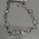 WHIPPY Metal Waist Chain Belt Women Adjustable Body Link Belts Ladies Fashion Chain for Jeans Dress