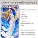 GAMEBYX 30 Scratch Off Date Night Ideas for Couples - Glow in The Dark Zodiac Card Game - Romantic Valentines Day for Him Her, Boyfriend Girlfriend