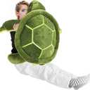 Civaner Turtle Stuffed Animals Sea Turtle Plush, Valentines Day Gifts for Kids, Plush Pillow Toys, Tortoise Toys Doll for Birthday(30 Inches)