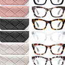 CCVOO 6 Pack Oprah Reading Glasses for Women, Eyeglasses, Blue Light Readers for Women, Computer Eye Glasses, Cheaters