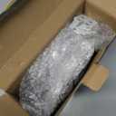 Christmas Tree Toppers Lighted with 6 Projection Modes, Christmas Snowflake Tree Topper with Built-in LED Rotating Lights, Silver 3D Glitter Projection for Xmas Party Holiday Decorations