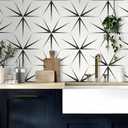 MORCART Upgraded 20PCS Peel and Stick Floor Tile, Hexagon Waterproof Vinyl Flooring Covers 12.6 Sq Ft, DIY Removable Flooring for Bathroom, Kitchen, Bedroom, Stairs, Entryway (11.8" x 10.2", Royal White)