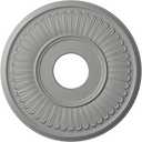 15 3/4"OD x 3 7/8"ID x 3/4"P Berkshire Ceiling Medallion (Fits Canopies up to 7")