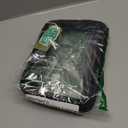 BAGSMART TSA-Approved Toiletry Bag, Large Opening Clear Makeup Bag with Handle, Quart Sized Travel Toiletry Bag, Carry-On Airline Compliant for Men and Women (Black)