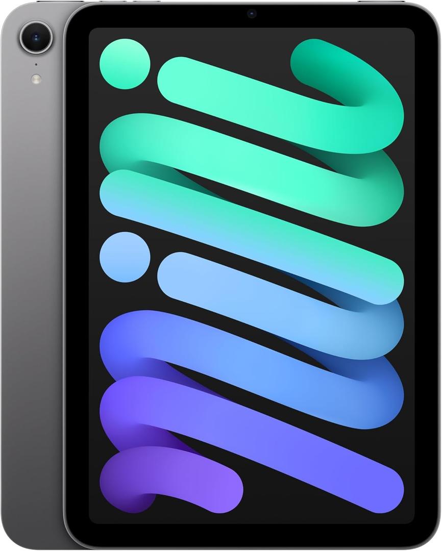 Apple iPad mini (A17 Pro): Apple Intelligence, 8.3-inch Liquid Retina Display, 256GB, Wi-Fi 6E, 12MP Front/12MP Back Camera, Touch ID, All-Day Battery Life  Space Gray