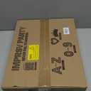 Marquee Letters Black Birthday Decorations: Large 4 Feet Tall Light Up Letters for Party Decor Big Foam Cardboard Letter &