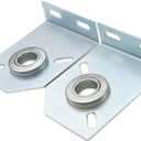 Garage Door Spring Center Bearing Bracket, Garage Door Spring Anchor Center Plate, 3-3/8"