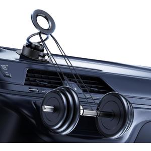 Terravik Car Phone Holder, 360 Rotating Strong Suction Cup, Universal Car Adjustable Car Phone Holder - Compatible with Dashboard and Windshield