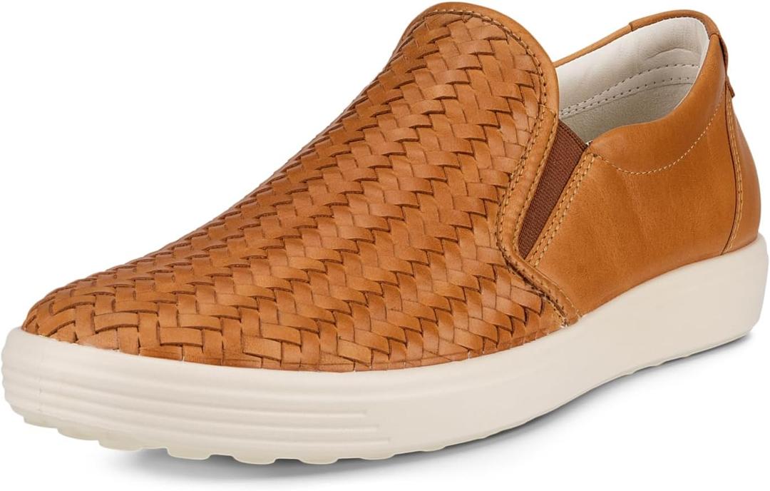 ECCO Soft 7 Woven Slip On 2.0, Lion, 10-10.5