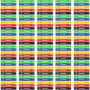 150 Pcs Bulk Fitness Resistance Bands Set for Gym Members Sports Class Students Gift, 5 Pieces Each with Storage & Carry Bag, Professional Grade Elastic Bands for Home Outdoor Workout Yoga Pilates