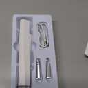 PEDOOD Dermaplane Razor for Women Face, Painless Sonic Dermaplane Tool with 10 Upgraded Micro Mesh Dermaplaning Blades, Women’s Facial Exfoliation & Peach Fuzz Hair Removal System (Off-White)