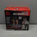 RBX Live Life Active 20 Lb Pair Hex Dumbbells