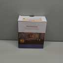 Homemory 10" x 4" Large Waterproof Outdoor Flameless Candles with Remote Control and Timer, Battery Operated Flickering LED Pillar Candles for Outdoor Larterns, Porch, Long Lasting, Set of 2 (Ivory White)