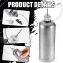 2 Bottles Pinewood Car Graphite Powder 8 oz Total Graphite Lubricant Bottle Graphite Lubricant Powder, Easy Application Tip for Pinewood Car Wheels and Axles Car Race