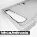 Walker Tray with Cup Holder, Molded Plastic Food Tray, Fits Most Folding Walkers