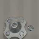 Caltric Rear Axle Wheel Hub with Nut Compatible with Honda Rancher 420 4X4 TRX420FE TRX420FM TRX420TE TRX420TM TRX420FP 2007-2013 / Recon 250 2x4 TRX250 TRXTE TRX250TM TRX250TE1 TRX420TM1 197-2023