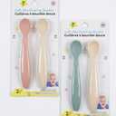 Soft Bite Feeding Spoons 4 Pieces