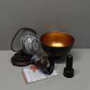 Farmhouse Mini Pendant Lighting Over Island, Industrial Adjustable Height Ceiling Light Fixture, Bronze Round Hanging Fixture for Dining Room, Bedroom, Living Room, Restaurant, Bar