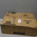 LEDIARY Ceiling Fans with Lights and Remote, 20'' Low Profile Ceiling Fan with Light, 3000-6000K Dimmable Fandelier LED Fan Light, 6 Wind Speeds, Black Modern Flush Mount Ceiling Fan for Bedroom