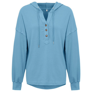 Hoodie Women's Oversized Star Sweatshirts 2025 Fall Fashion Long Sleeve Crewneck Drop Shoulder Vintage Graphic Crop Tops, SIZE M ( BLUE )