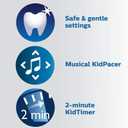 Philips Sonicare for Kids 3+ Bluetooth Connected Rechargeable Electric Power Toothbrush, Interactive for Better Brushing, Pink, HX6351/41