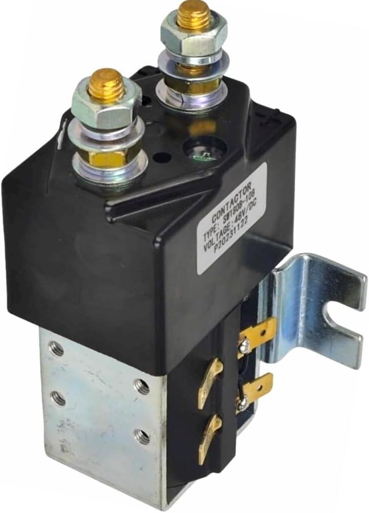New SW180B Heavy Duty High Amp Solenoid 200A 48V for Curtis Golf Cart
