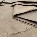 Solid Color Cotton Linen Fabric for Sewing for Women's Clothing Curtain Lining Soft Muslin Fabric by The Meter