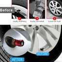 Metal Auto Car Tire Valve Stem Caps Compatible with Infiniti Infinity QX50 Q50 Q70 Q70L Q60 QX30 QX60 QX80 All Models Wheel Cap, Air Valve Caps Styling Decoration Accessories 4pc