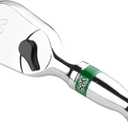 SK 3/ 8" Drive Stubby Ratchet Handle, Pear Head, 90-Tooth Ratchet, Alloy Steel, with Contoured Handle