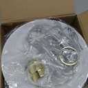 LYOOWNG Plug in Pendant Light, Industrial Hanging Light with Plug in Cord On/Off Switch, Modern Pendant Light with Plug in Cord, Farmhouse Pendant Light Fixture, White