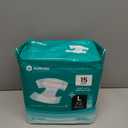 SUNKISS TrustPlus Adult Diapers with Maximum Absorbency, Unisex Disposable Incontinence Briefs with Tabs for Men and Women, Odor Control, Large, 15 Count