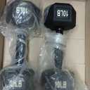 CAP Barbell Coated Dumbbell Weight | Multiple Options Pairs & Sets (10 lb - Pair)