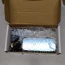 8mm/10mm Black Rectangle Motorcycle Rear view Side Mirrors compatible with Honda Grom Kawasaki Suzuki Yamaha Cruiser Chopper