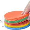 4inch Mini Floor Spot Markers for Classroom Preschool and Kindergarten (Set of 20pcs) (Green)