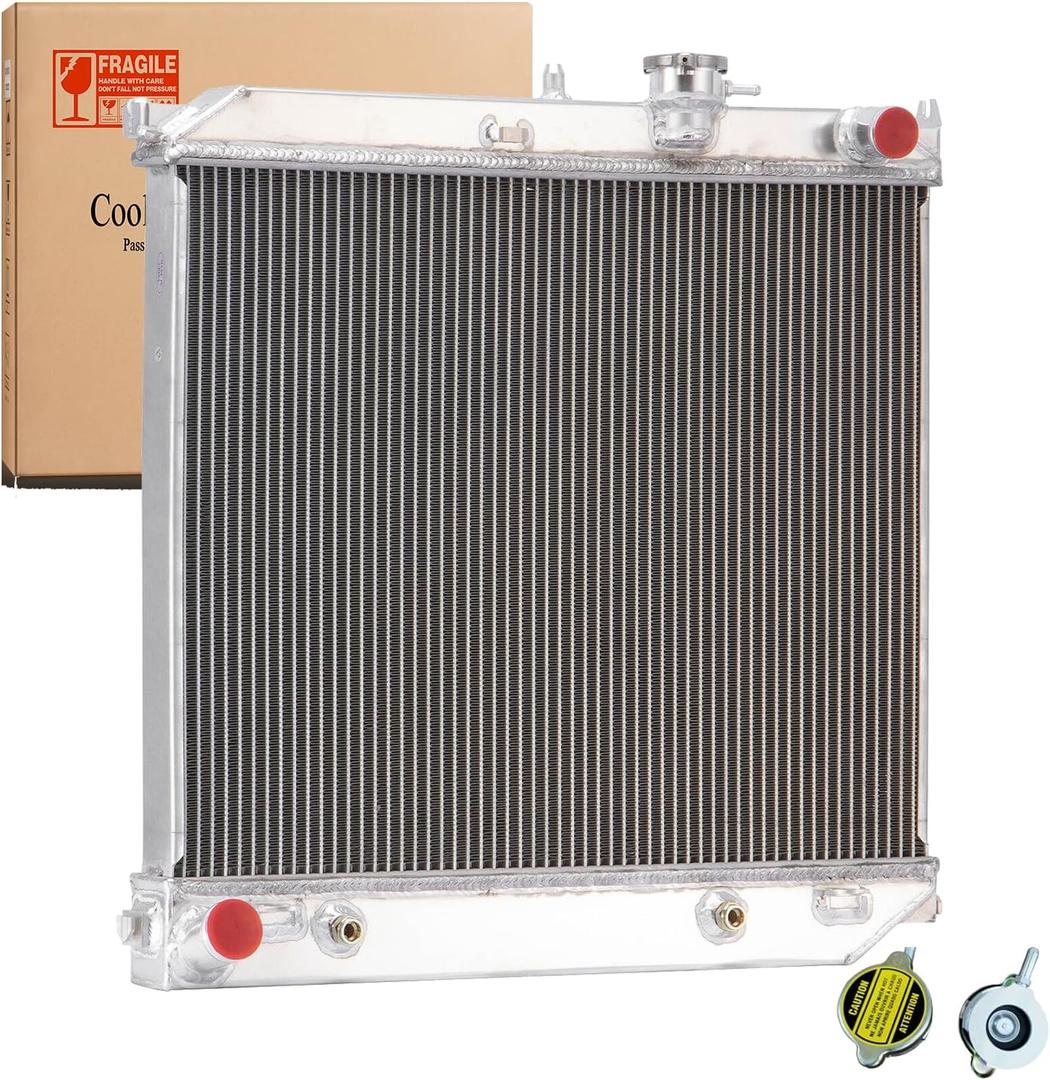 3 Row Radiator Fits for 2004-2012 Chevy Colorado GMC Canyon,2007-2008 Isuzu i-290 i-370,2006 Isuzu i-350 i-280 2.8L 2.9L 3.5L 3.7L