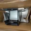 Empava Wall Mount Range Hood 30 Inch, Ducted/Ductless Kitchen Exhaust Stove Vent with Modern Style, 400CFM, 3-Speed, Touch Control, Timer, LED Lights, Stainless Steel (Charcoal-Filter Sold Separately)