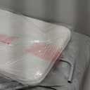 AirClub Bassinet Bedside Sleeper, Baby Crib for Newborn, Baby Bassinets Bedside Sleeper with 4 Auto-Lock & Adjustable Height, Breathable Mesh & Mattress, Bedside Bassinet (Grey)