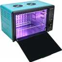 10L Large 395nm UV Resin Curing Machine with 150 LEDs & Reflective Cups 30% Faster Curing,Auto-Shutoff Safety Door Sensor, Silent Cooling Fans, HD Display UV Resin Curing Box for Craft DIY Decor