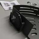 Voldra Corner Shower Caddy Suction Cup, 2 Pack Corner Shower Shelves No Drilling, Aluminum Upgrade Suction Cup Shower Organizer with Towel Bar & Hooks Removable Bathroom Storage Rack(Gray)