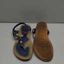SHIBEVER Flat Sandals for Women Dressy: Summer Comfortable Dress Thong Flats Sandal 42