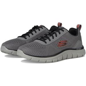 Skechers Men's Track Leshur | Casual, Memory Foam, Machine Washable, Vegan, Lightweight Mesh, Traditional Lace-up Size 10.5 Men
