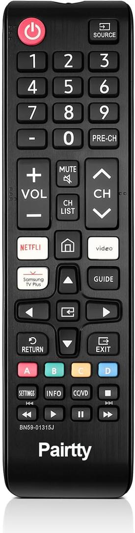 Universal Samsung-TV-Remote, BN59-01315J Remote Replacement for All Samsung LCD LED HDTV 3D Smart TVs